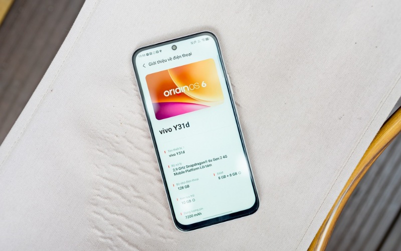 Hiệu năng mượt mà với chip Snapdragon 6s Gen 2