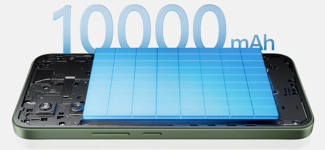 vivo V80 Lite 5G có pin khủng 10.000mAh