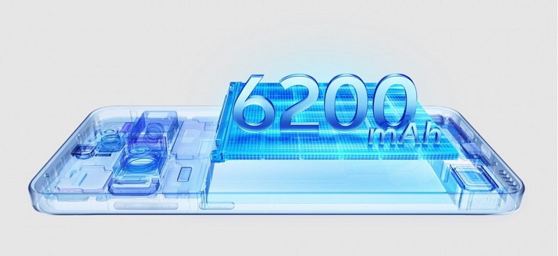 vivo X200T được trang bị viên pin 6200 mAh