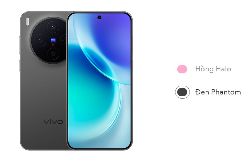 Vivo X300 màu đen