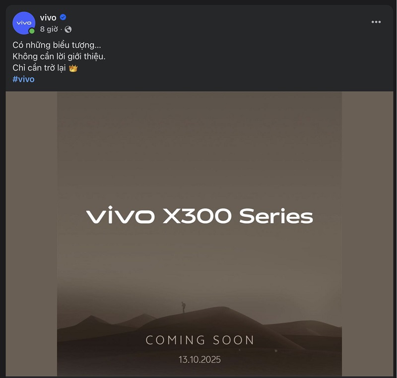 Vivo X300 series ra mắt