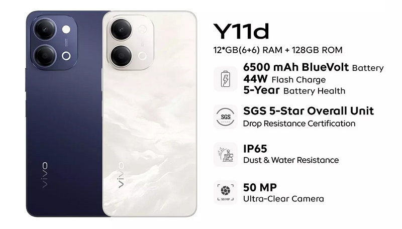 vivo Y11d có cấu hình đủ dùng