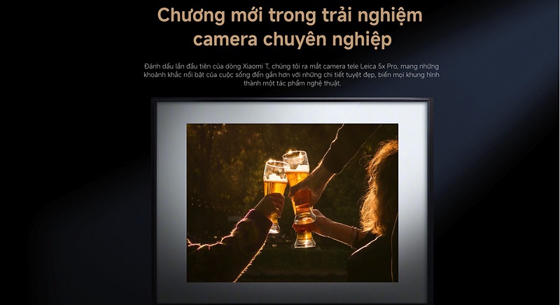 Xiaomi 15T 5G sở hữu camera chính Light Fusion 800 50MP 