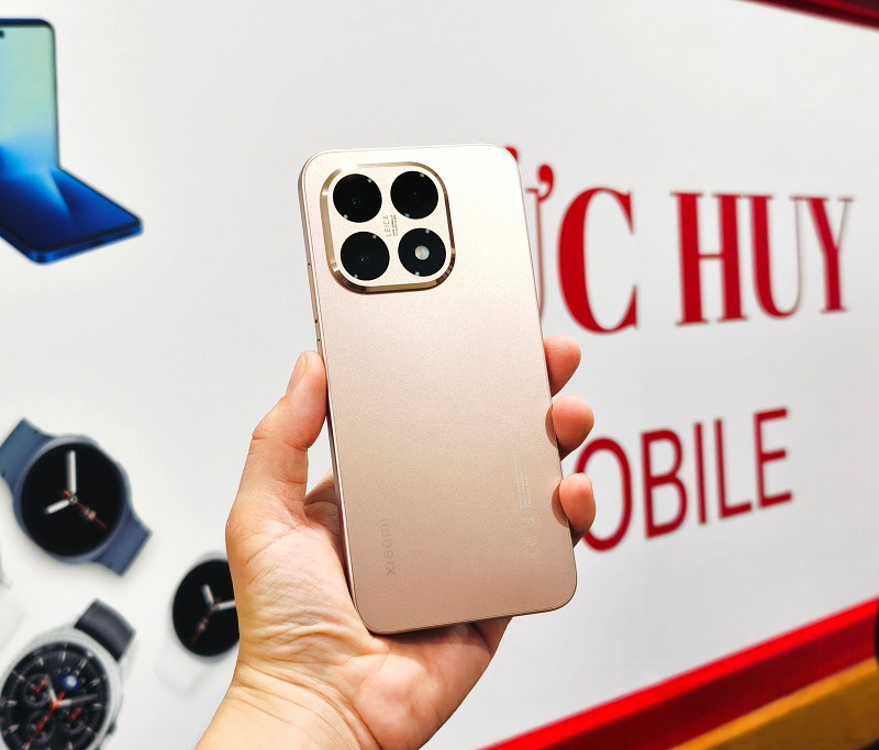 Xiaomi 15T màu Vàng Rose