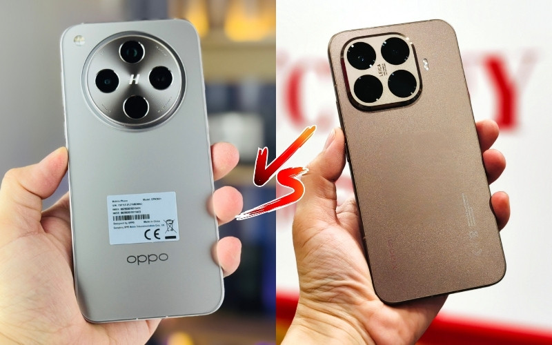 So sánh Xiaomi 15T Pro và OPPO Find X8