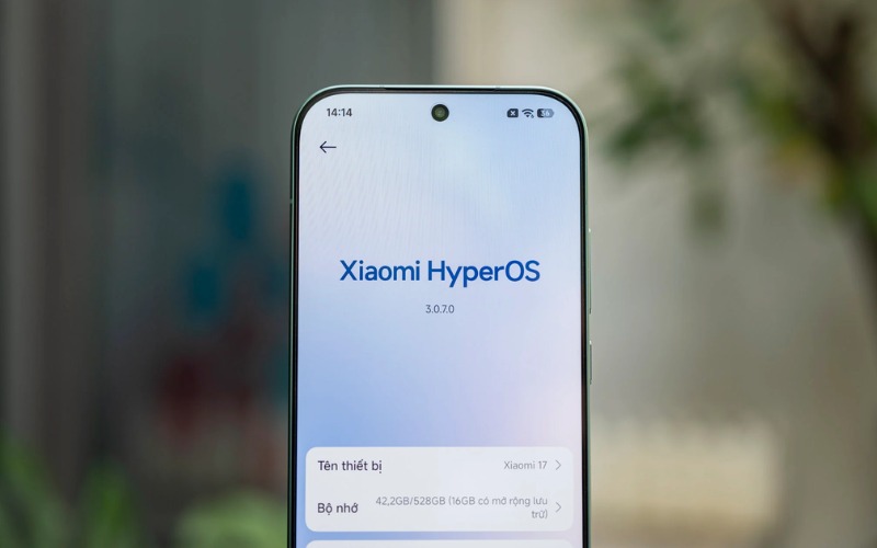 xiaomi 17 512gb trang bị chip Snapdragon 8 Elite Gen 5