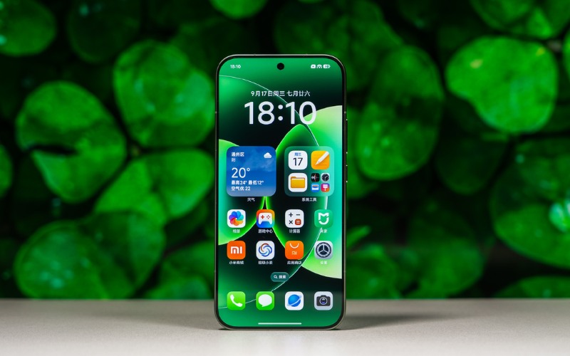 Xiaomi 17 pro có màn hình AMOLED có kích thước 6.3 inch