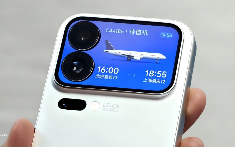 xiaomi 17 pro có màn phụ khá độc đáo