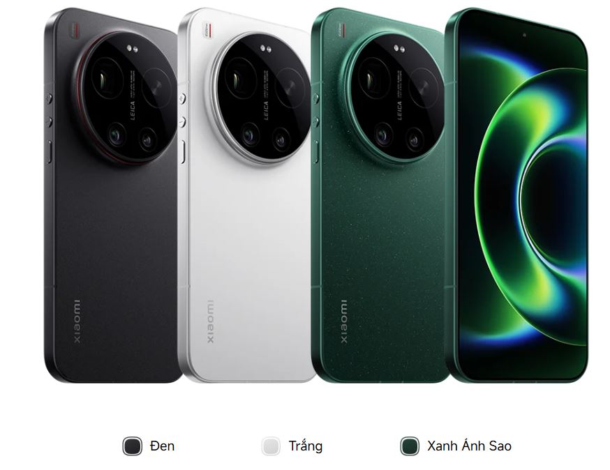 Xiaomi 17 Ultra có 3 màu sắc