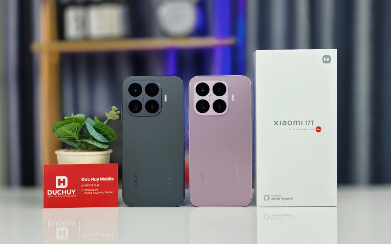 Thiết kế của Xiaomi 17T