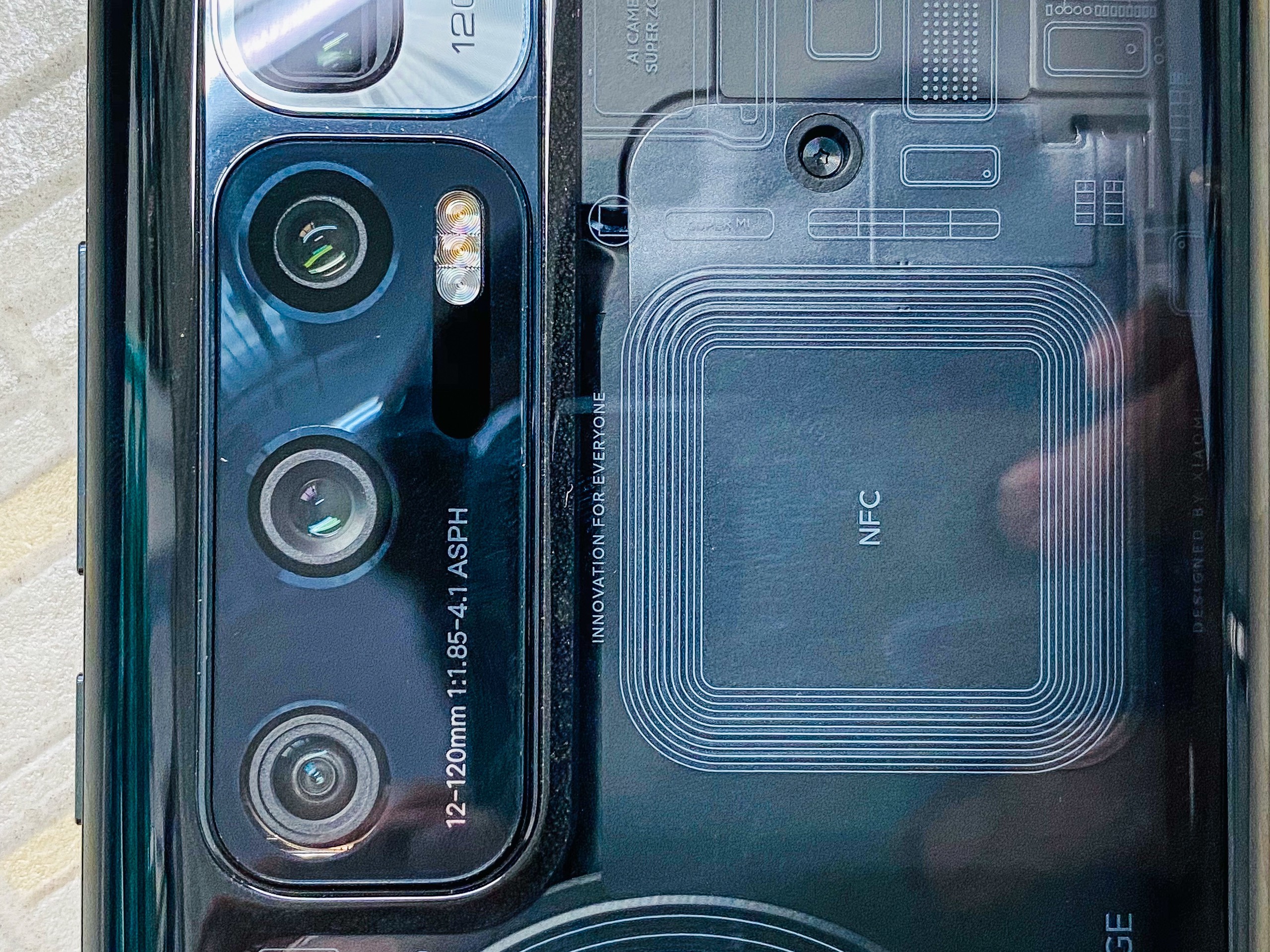 hệ thống 4 camera sau mi 10 ultra