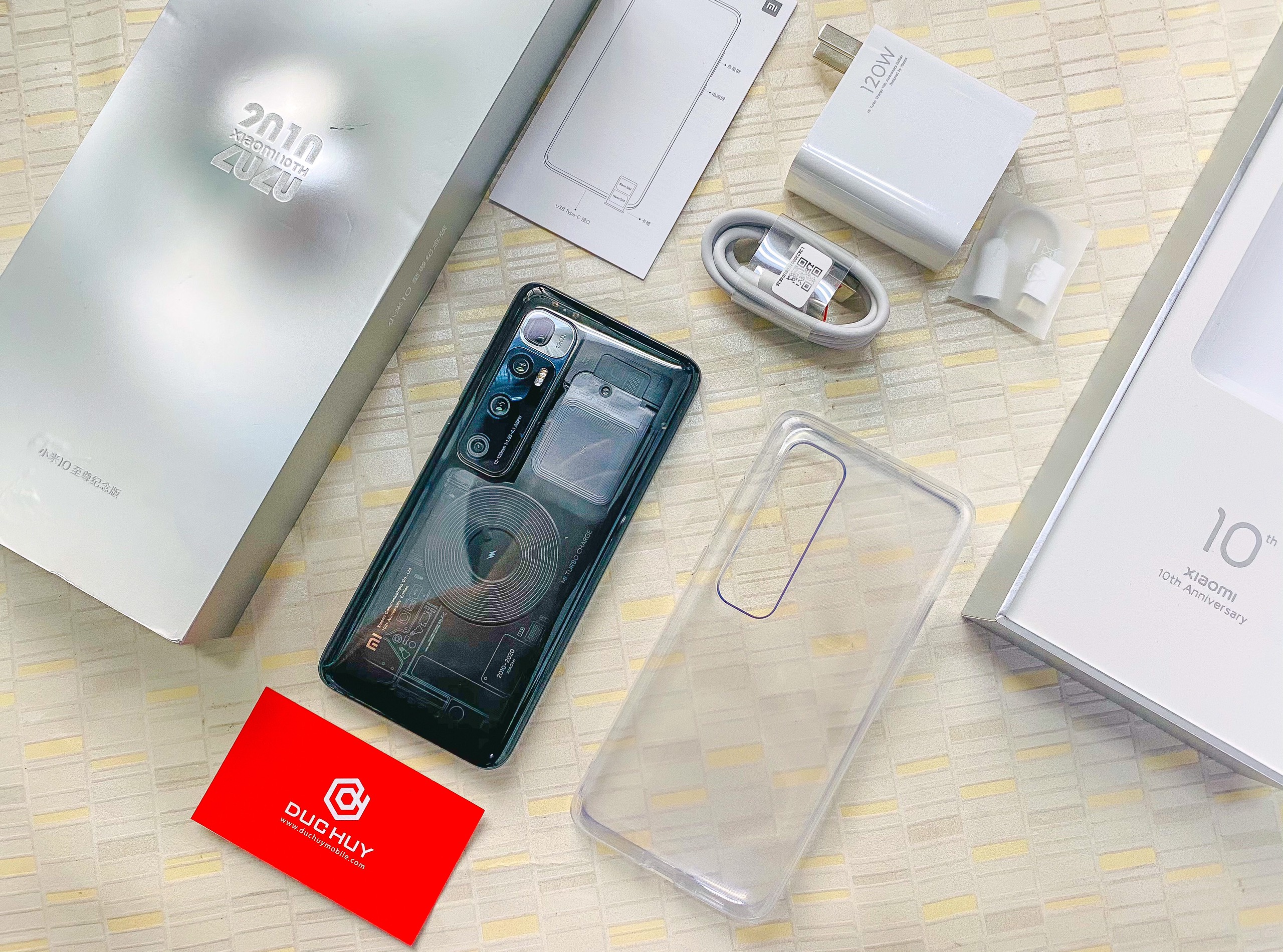 đập hộp xiaomi mi 10 ultra tại đức huy mobile