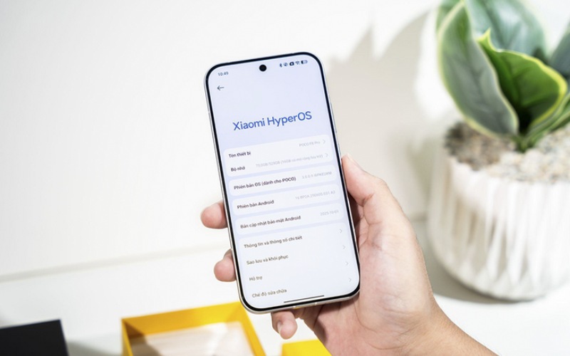 Hiệu năng ấn tượng từ Snapdragon 8 Elite và UFS 4.1