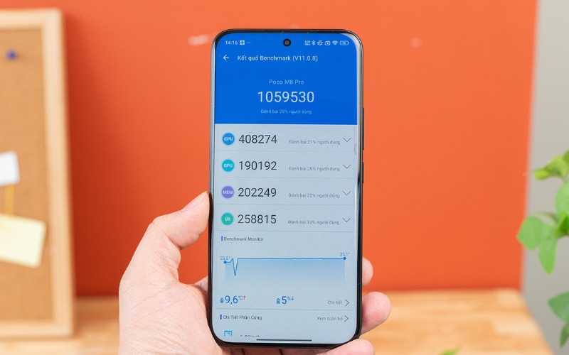 Hiệu năng Snapdragon 7s Gen 4 mạnh mẽ