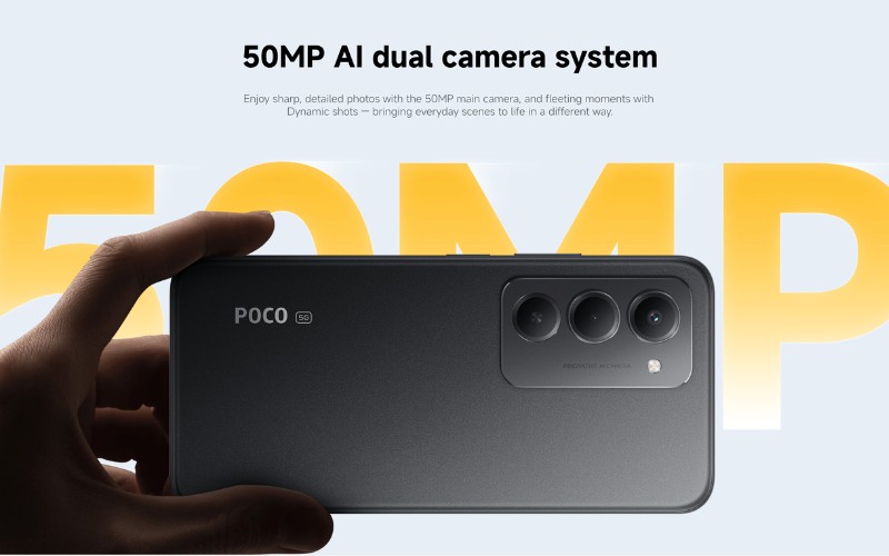 Camera chính 50MP tích hợp Softlight ring