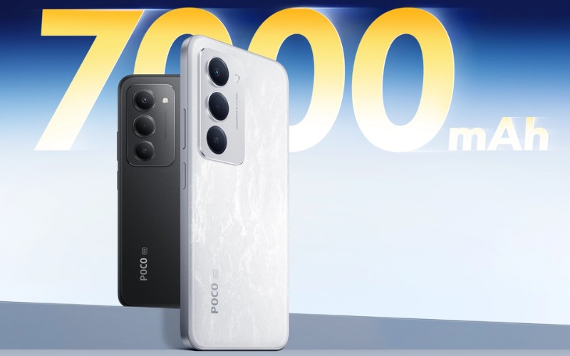 Pin 7,000 mAh và sạc ngược tiện lợi