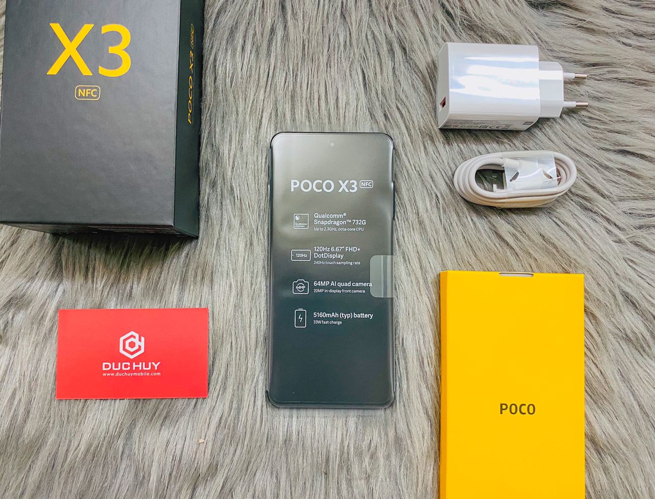 đập hộp xiaomi poco x3