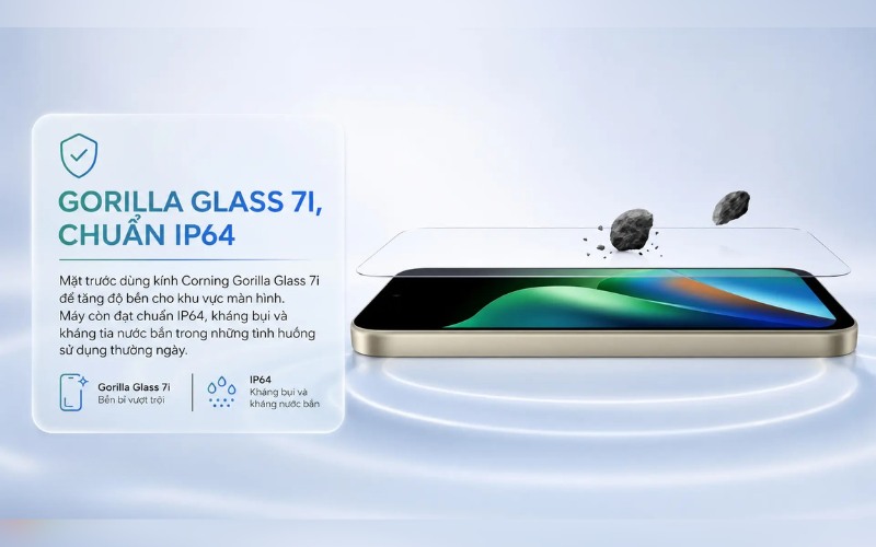Thiết kế kháng bụi nước IP65 