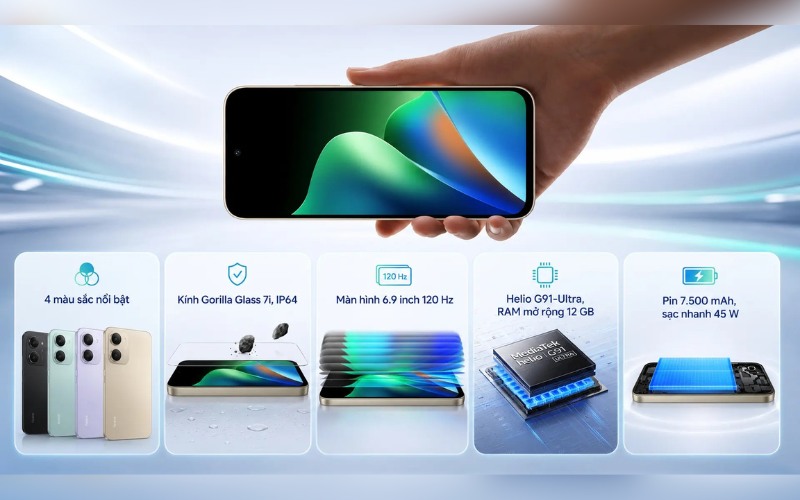 Xiaomi Redmi 17 4G 256GB ra mắt