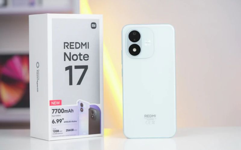 Xiaomi Redmi Note 17 4G ra mắt