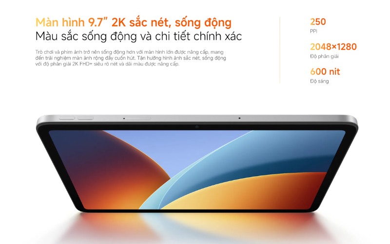 Màn hình LCD 9.7 inch nhỏ gọn
