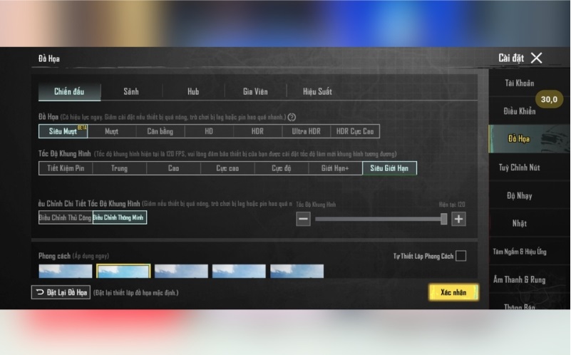 Chơi game PUBG Mobile trên Xiaomi 15T Pro