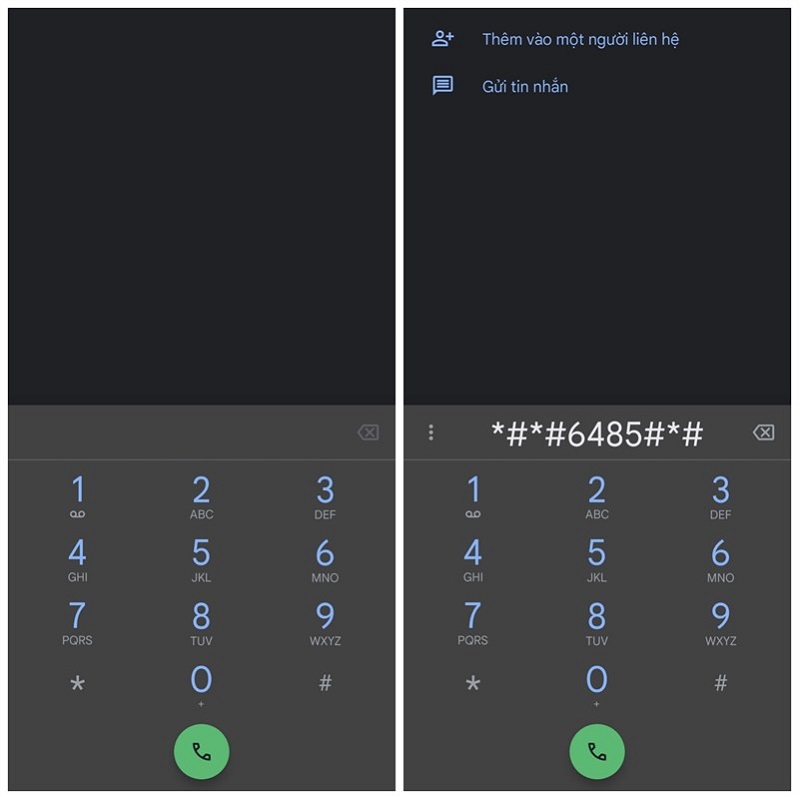 Kiểm tra chai pin Xiaomi bằng mã USSD