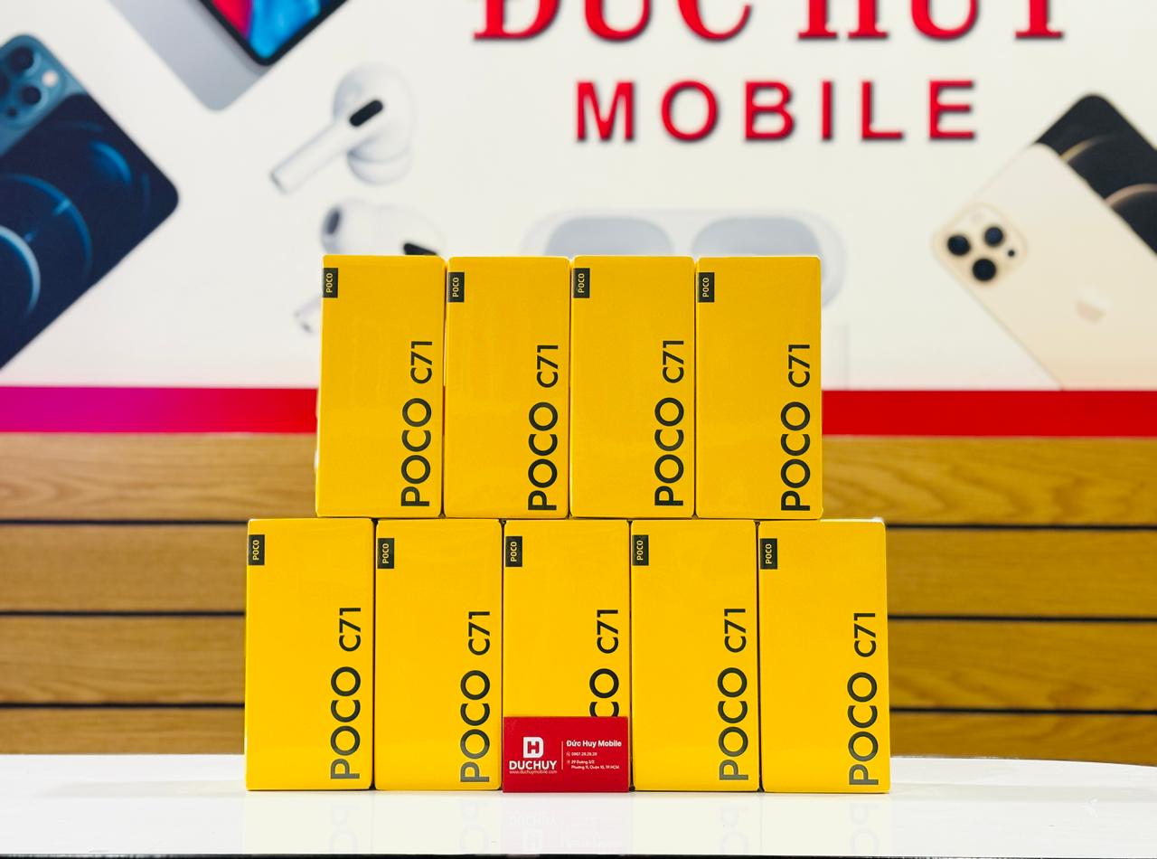Xiaomi POCO C71 ra mắt 4 tháng 4 năm 2025 tại Ấn Độ