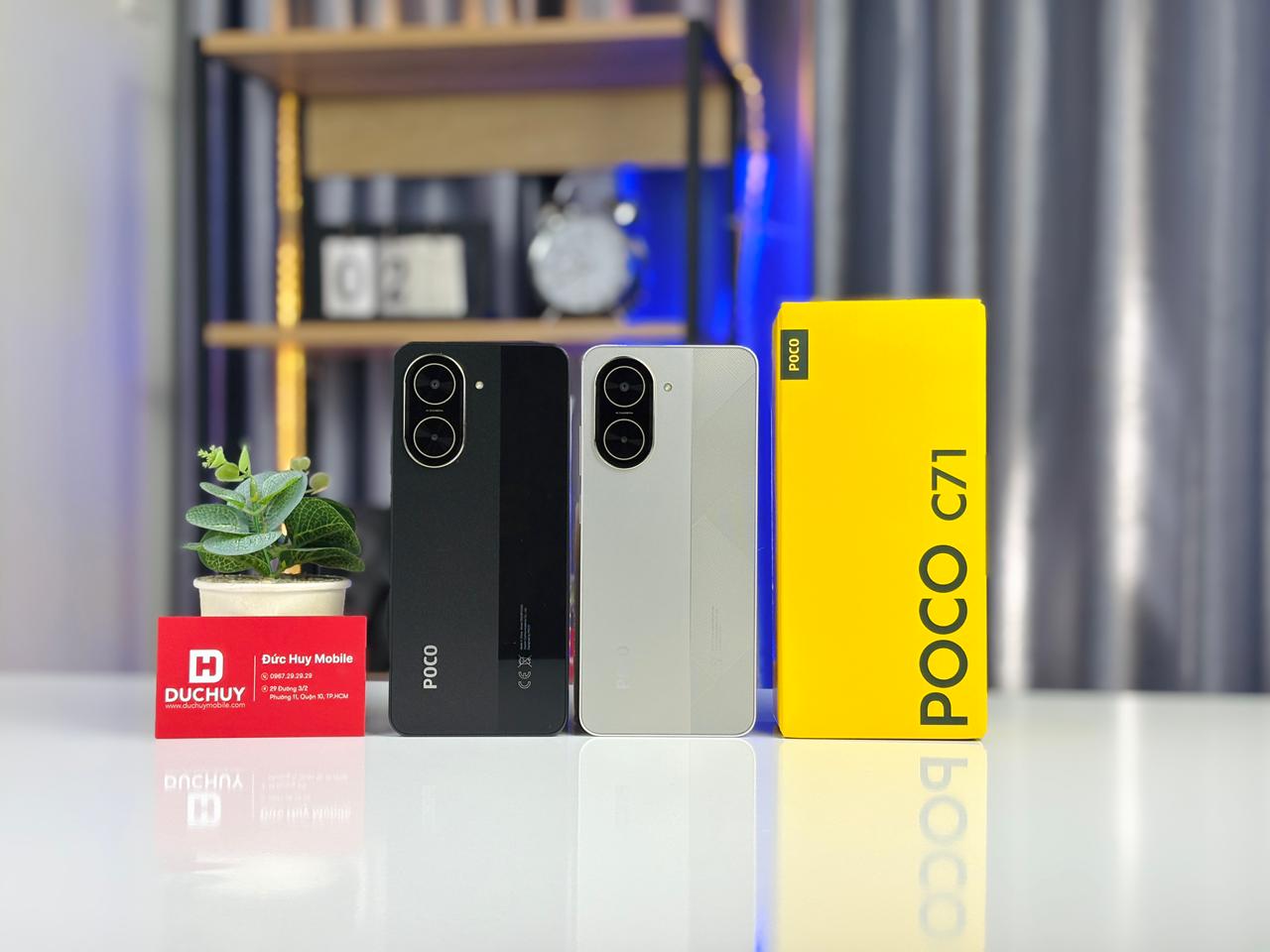 Xiaomi POCO C71 thiết kế trẻ trung, cấu hình ổn