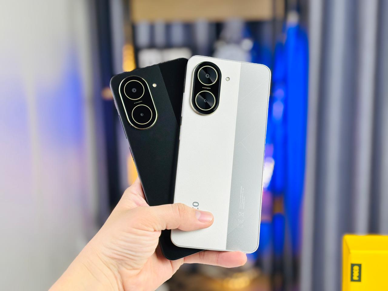 thiết kế POCO C71 hiện đại