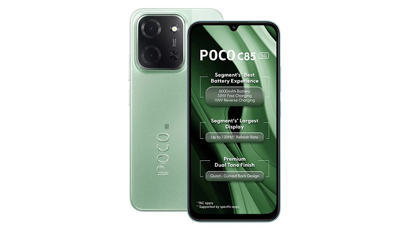 Xiaomi POCO C85 5G có hiệu năng ổn định với chip Dimensity 6300