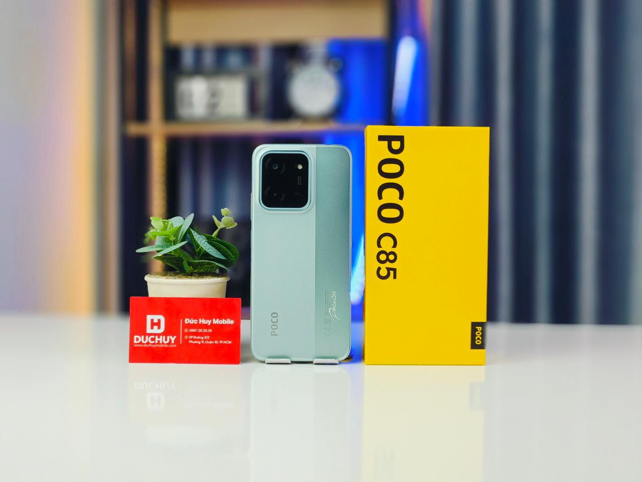 POCO C85 được trang bị màn hình tấm nền IPS LCD 6,9 inch