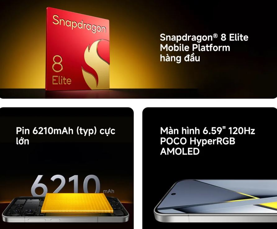 Tính năng nổi bật của Poco F8 Pro