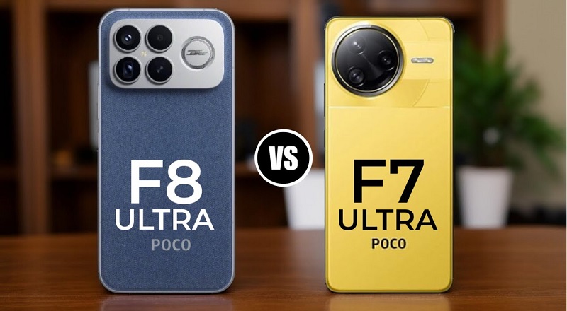 So sánh POCO F8 Ultra với POCO F7 Ultra