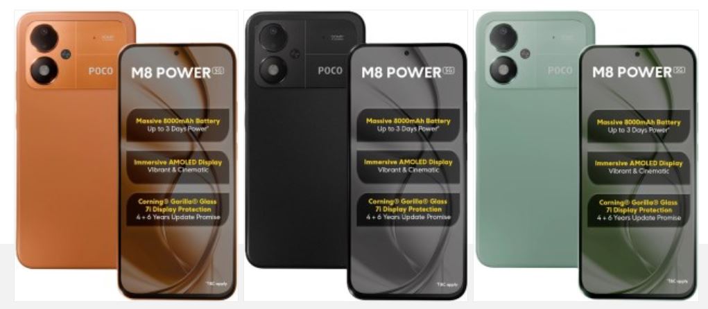  Poco M8 Power giá bao nhiêu