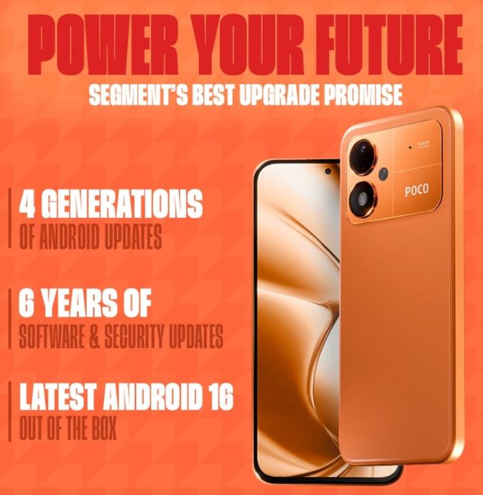Poco M8 Power được cài sẵn HyperOS 3