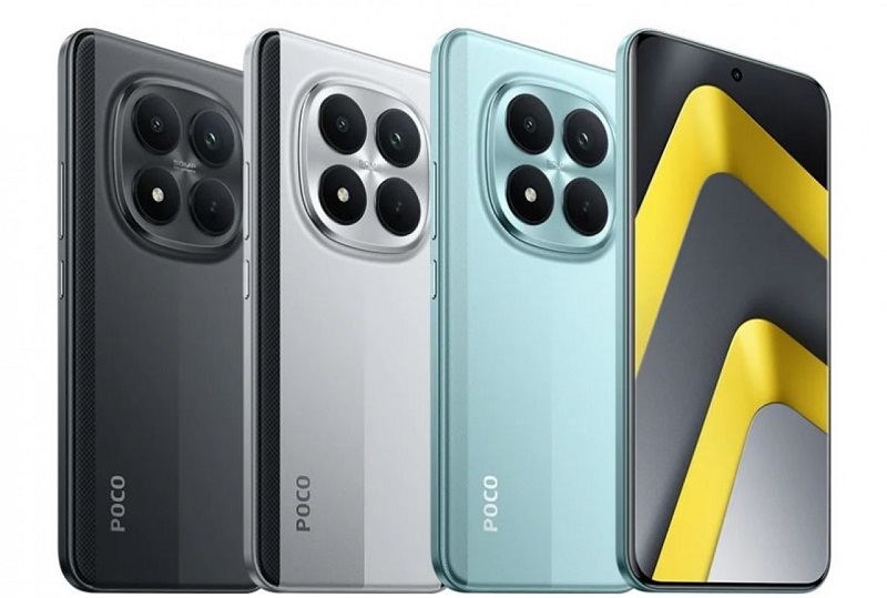 Xiaomi POCO M8 Pro có thiết kế vuông vắn