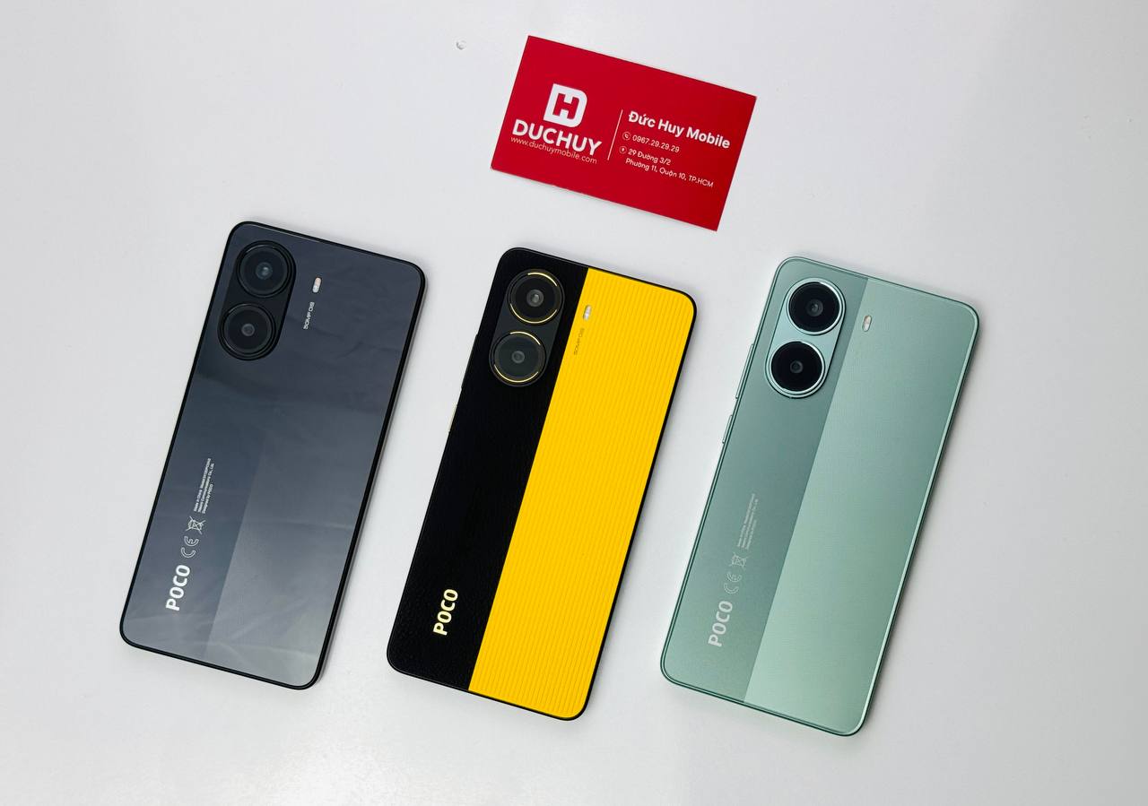 POCO X7 Pro 5G có 3 tùy chọn màu sắc