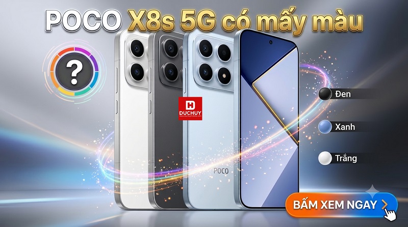 POCO X8s 5G có mấy màu