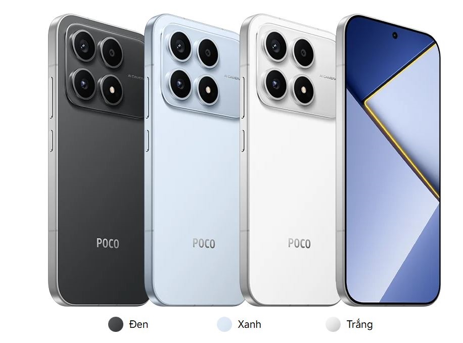 Xiaomi POCO X8s có 3 màu 