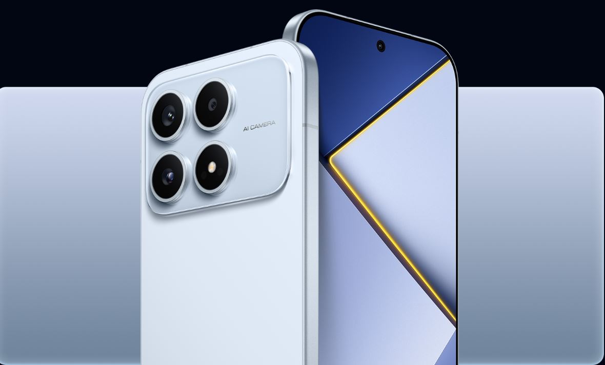 Xiaomi POCO X8s màu xanh