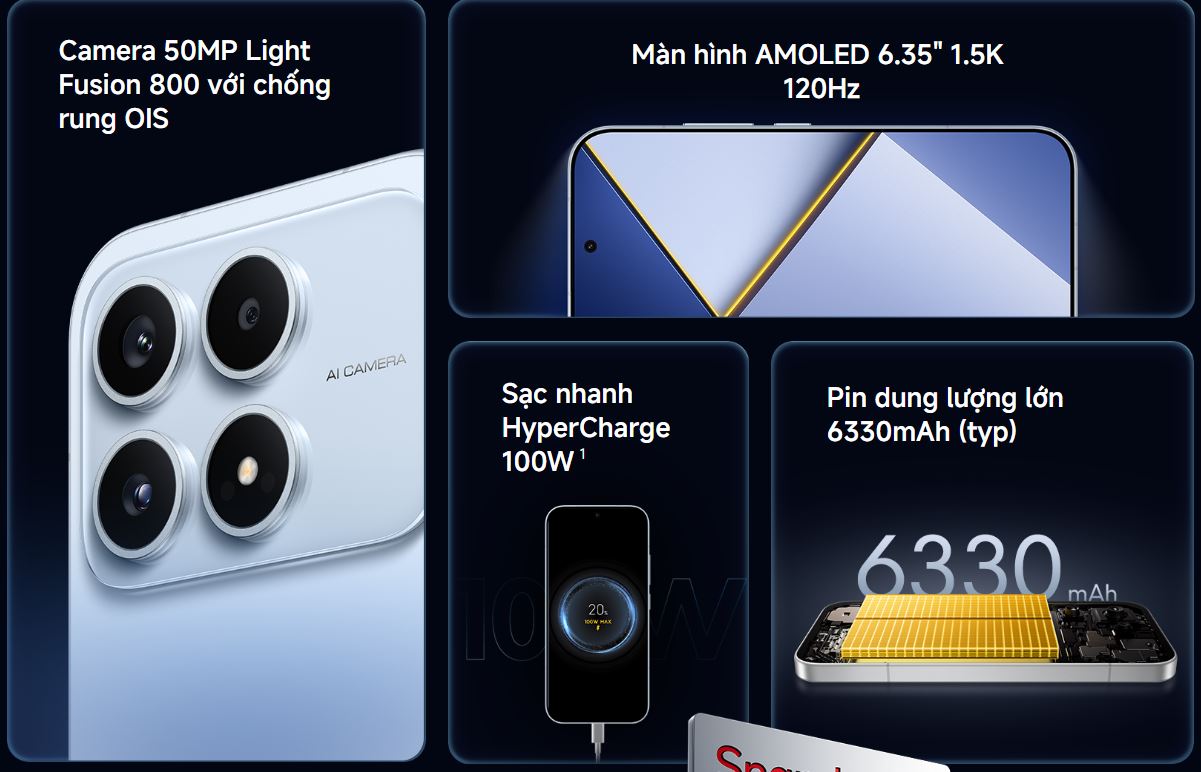 Ưu điểm nổi bật của POCO X8s 5G