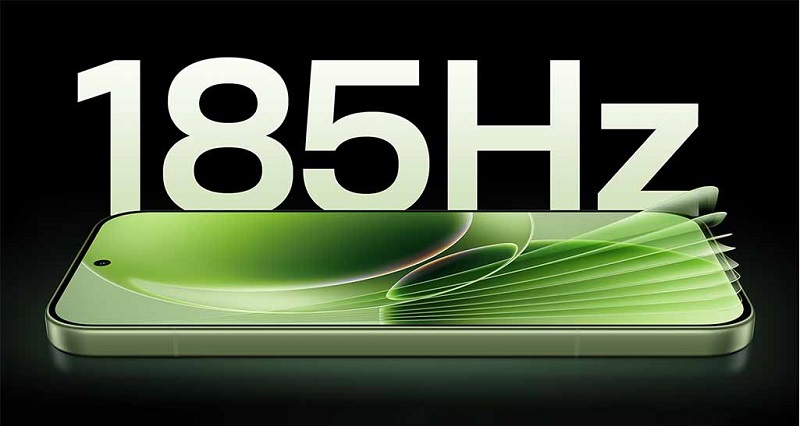 Màn hình Redmi K100 Pro có tần số quét 185 Hz.