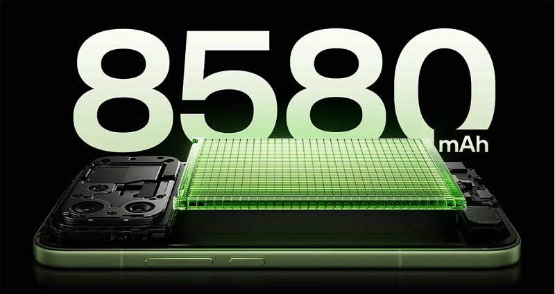 Redmi K100 Pro có viên pin 8.580 mAh
