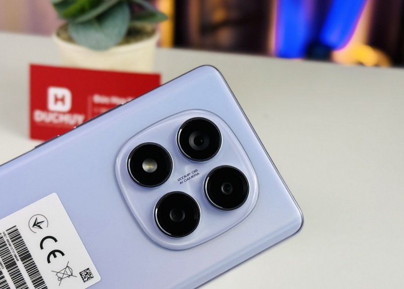 Xiaomi Redmi Note 14 Pro được trang bị ống kính lên đến 200MP. 
