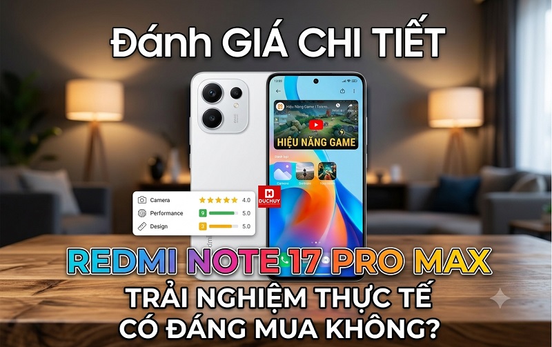 Đánh giá Redmi Note 17 Pro Max