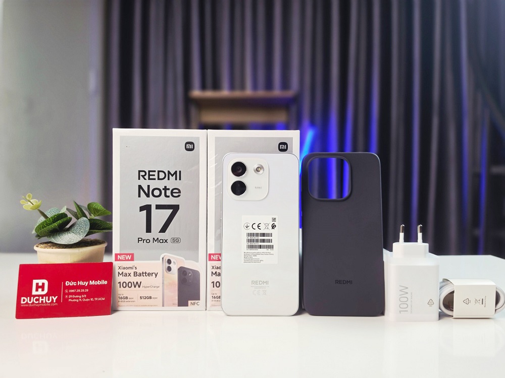 Đập hộp Redmi Note 17 Pro Max
