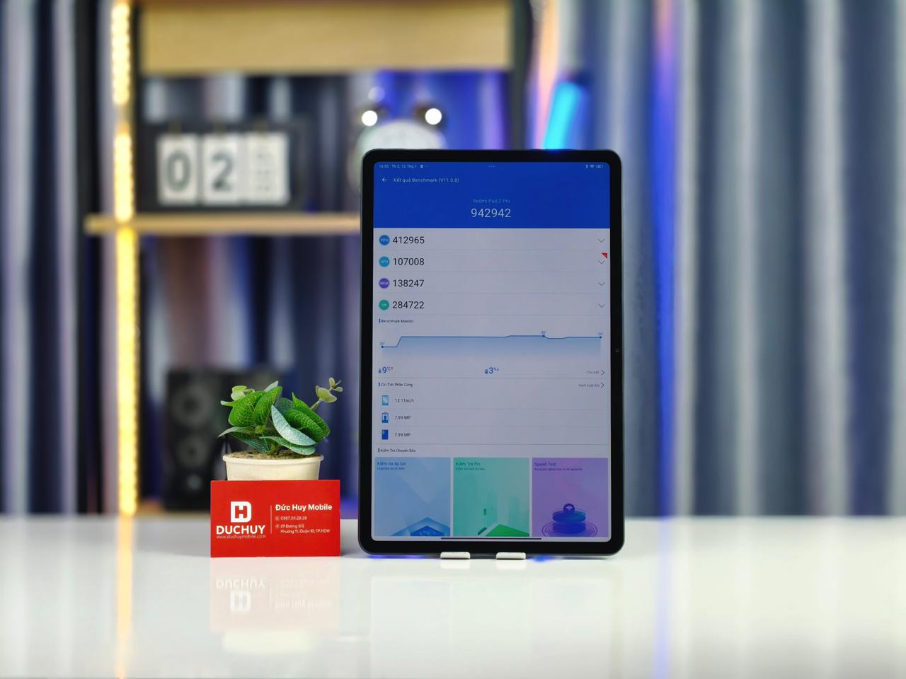 Redmi Pad 2 Pro 256gb có hiệu năng mạnh mẽ