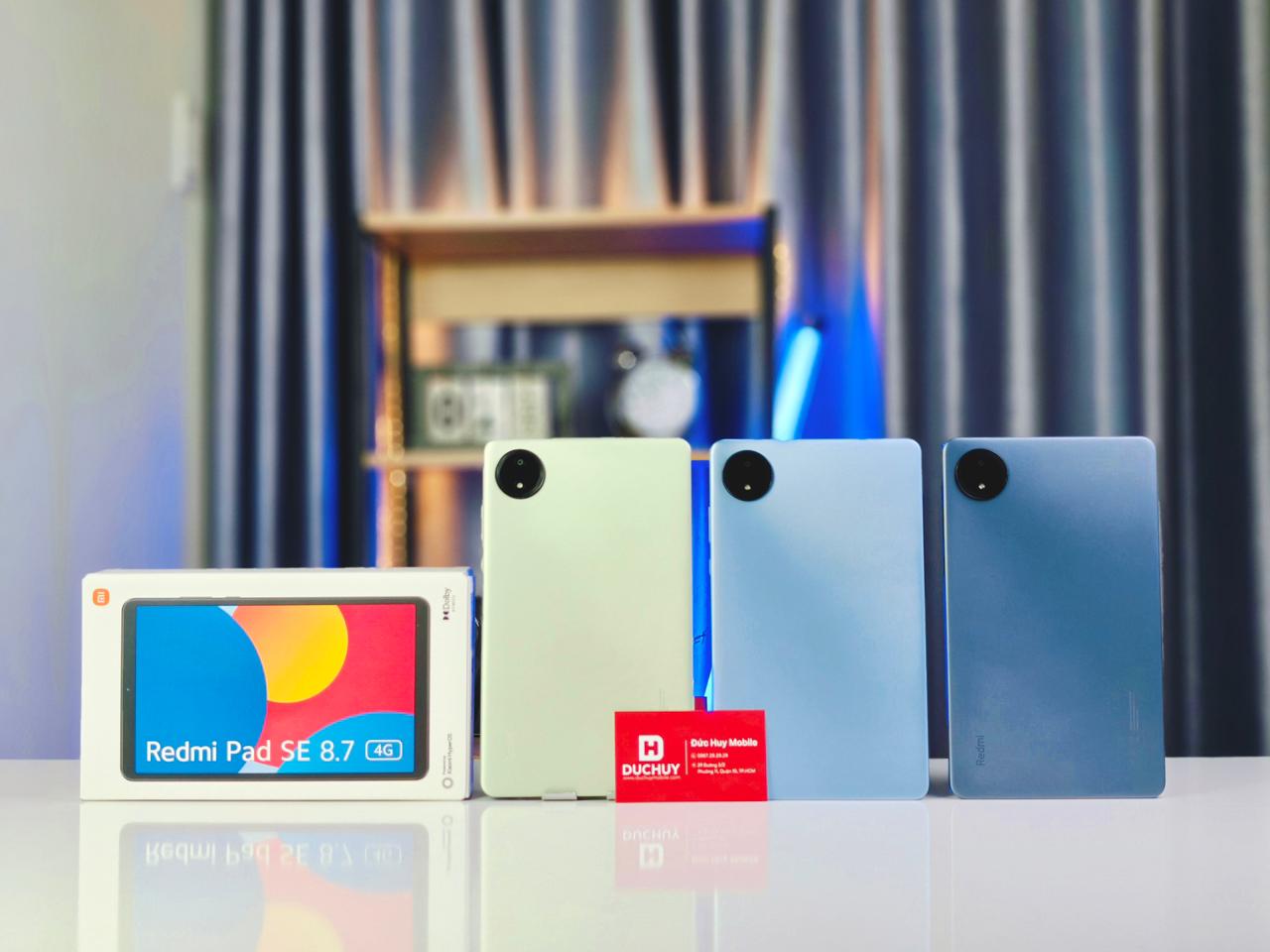 Xiaomi Redmi Pad SE 8.7" 4G sẵn hàng đủ màu