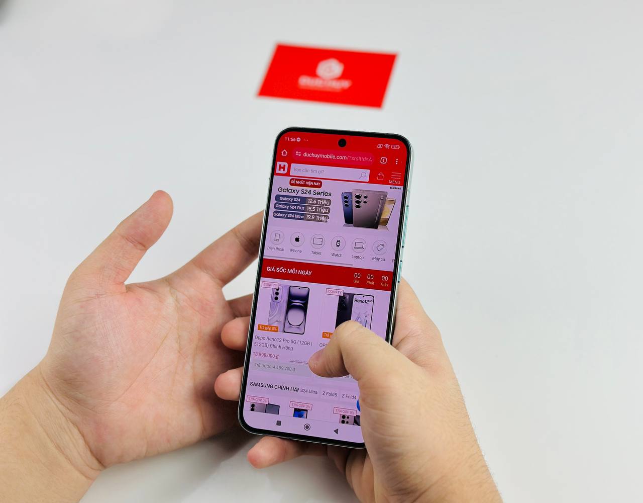 Cách test cảm ứng Xiaomi 